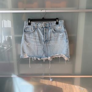 AGOLDE denim skirt